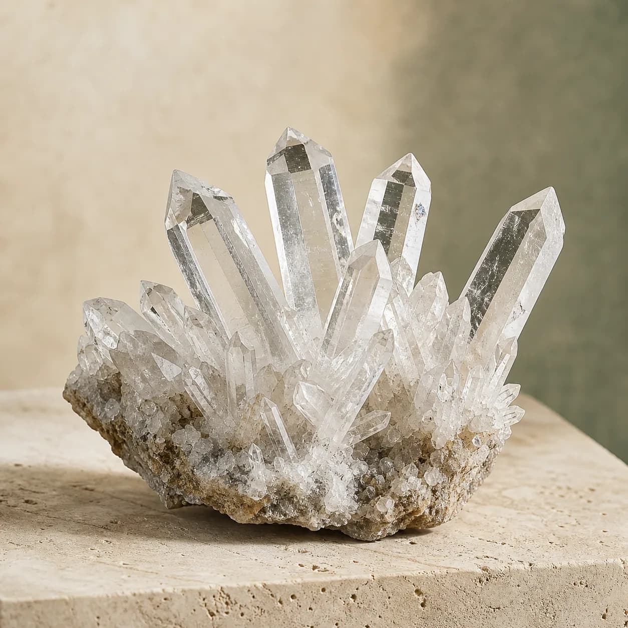 Natural Clear Quartz crystal