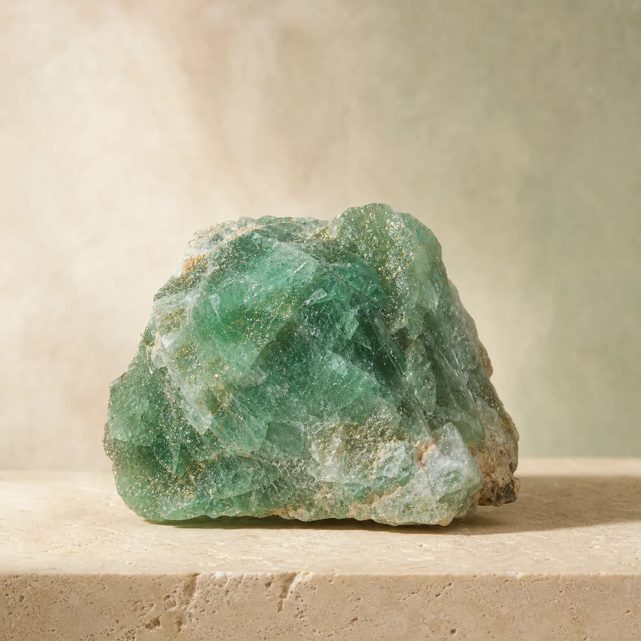 Natural Aventurine crystal