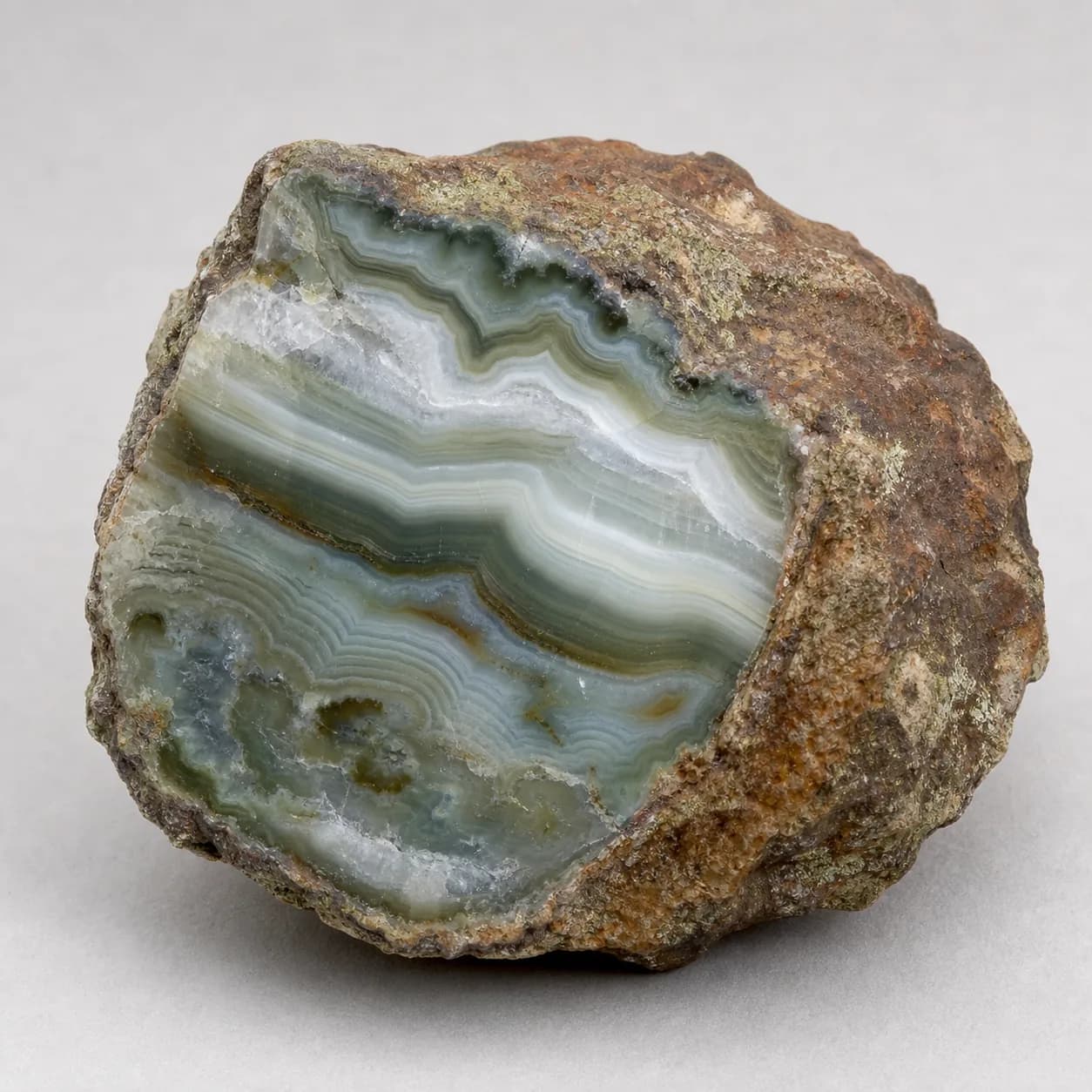 Natural Green Agate crystal