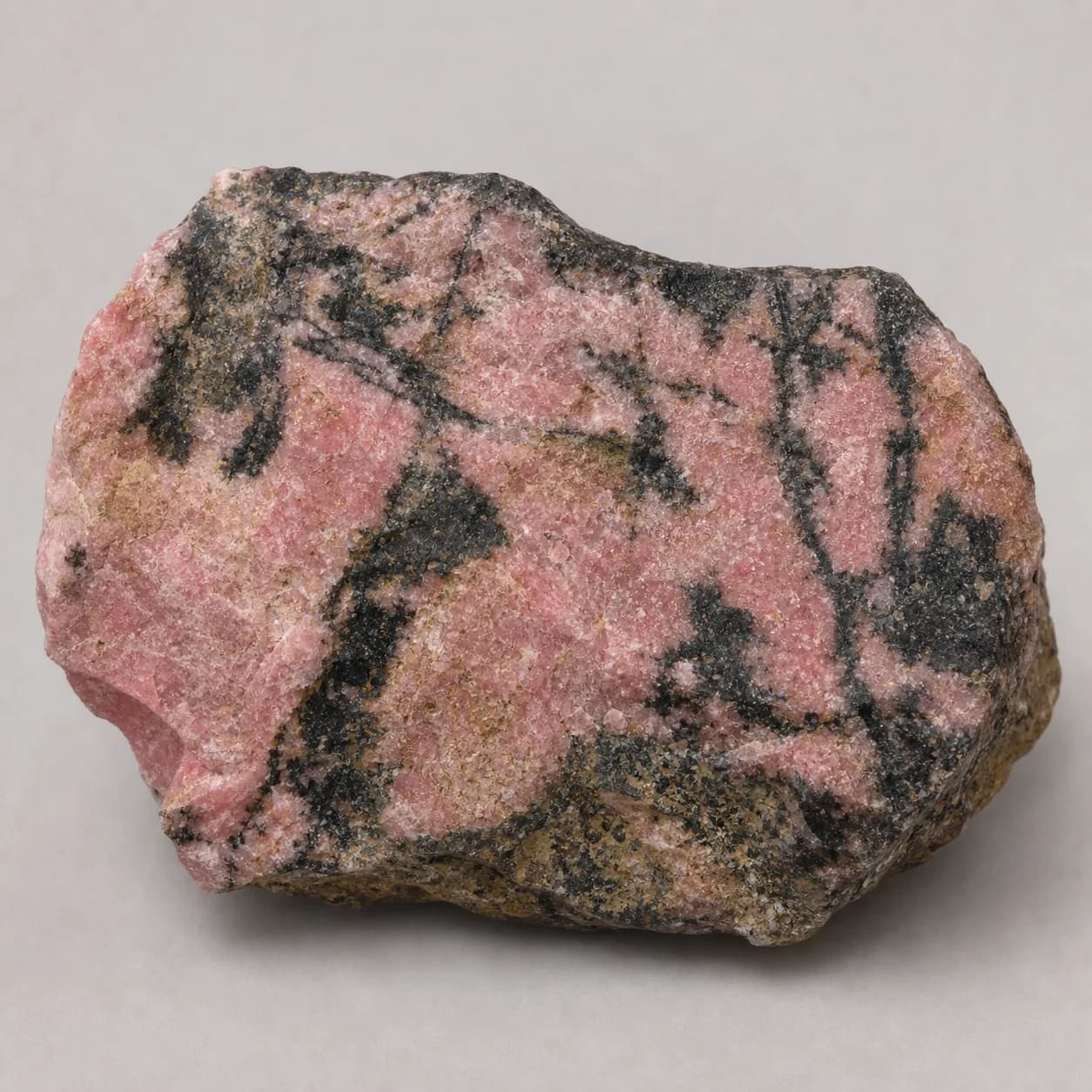 Natural Rhodonite crystal