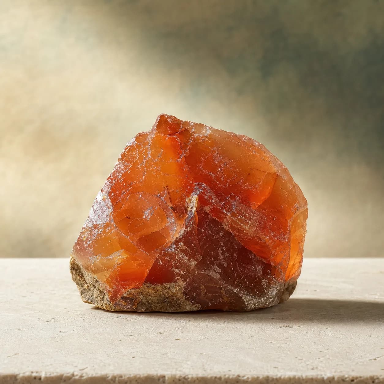 Natural Carnelian crystal