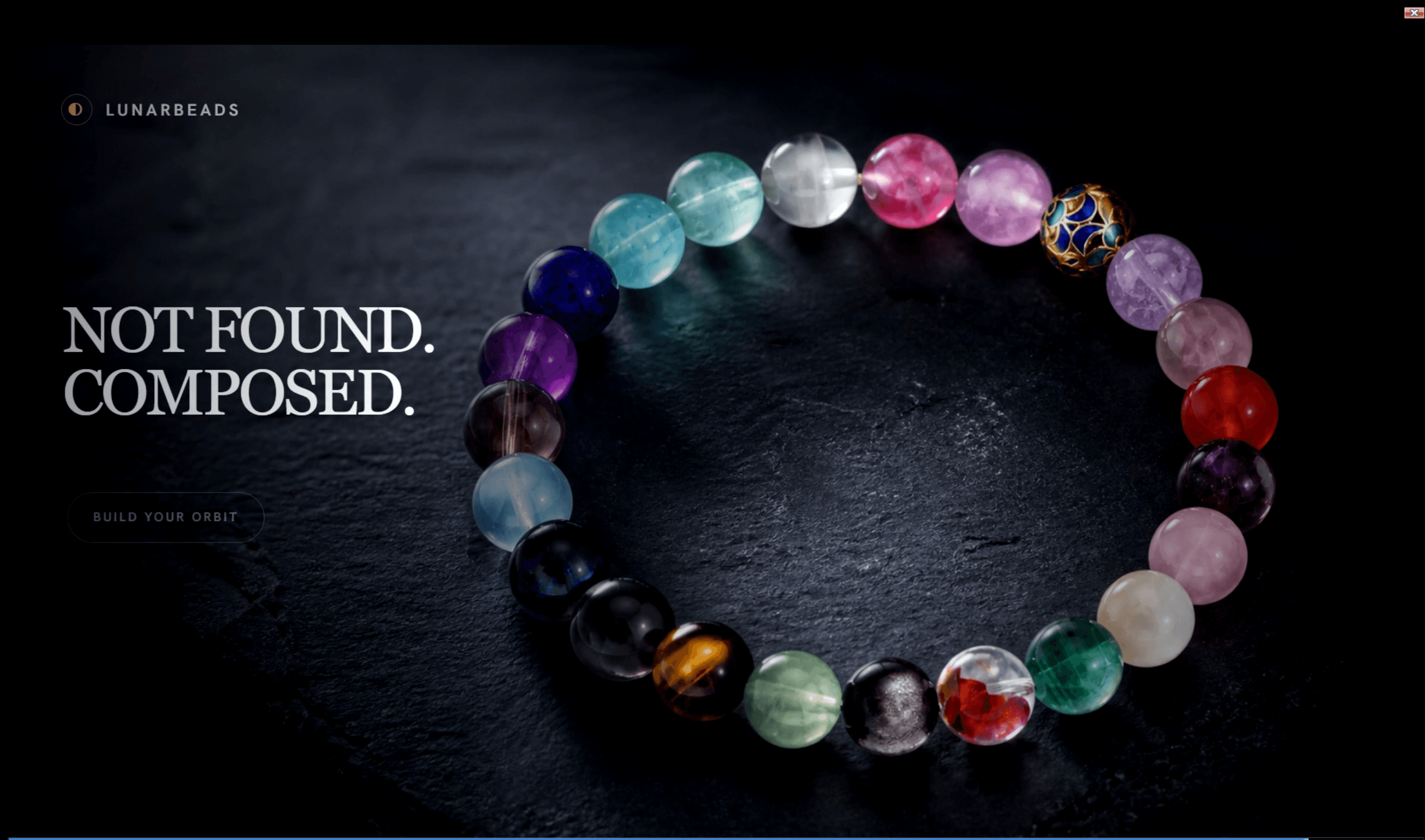Aether Crown crystal bracelet