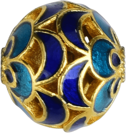 Cloisonne Fortune Ball Spacer Bead crystal bead